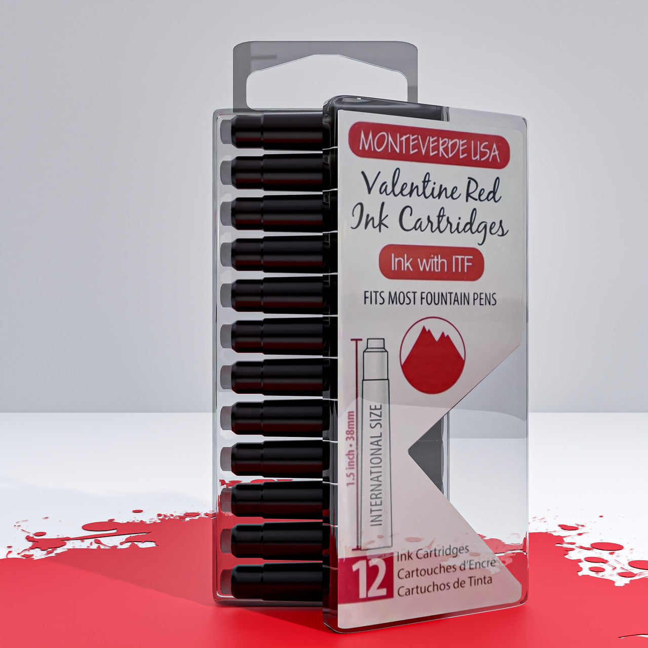 Ink Cartridges | Pack of 12 - VALENTINE RED #G305RV