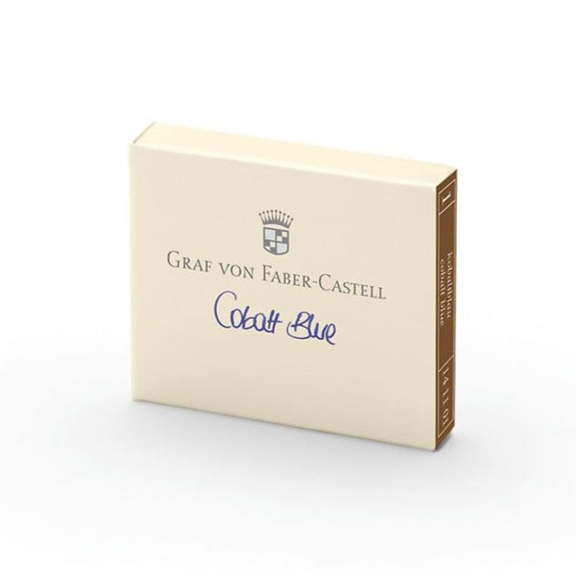 Graf Von Faber-Castell | Permanent Ink Cartridge - COBALT BLUE #141101-5 *PICK UP ONLY*