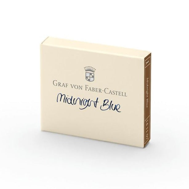 Graf von Faber-Castell | Cartouche d'encre permanente - BLEU MINUIT #141107