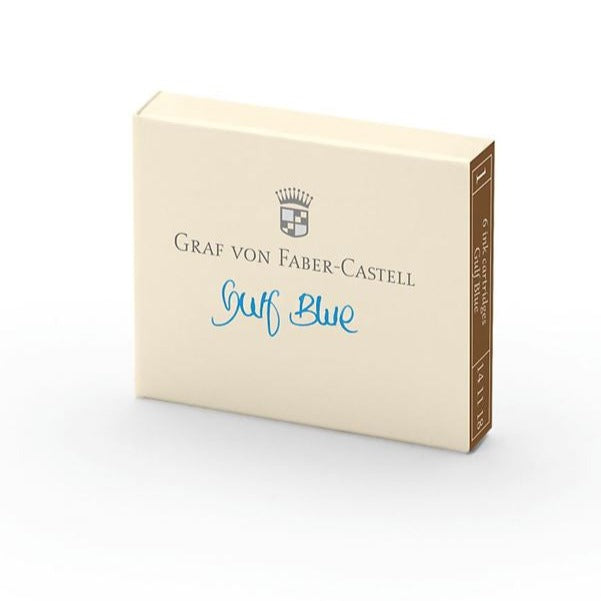 Graf von Faber-Castell | Cartouche d'encre permanente - BLEU GOLFE #141118-5