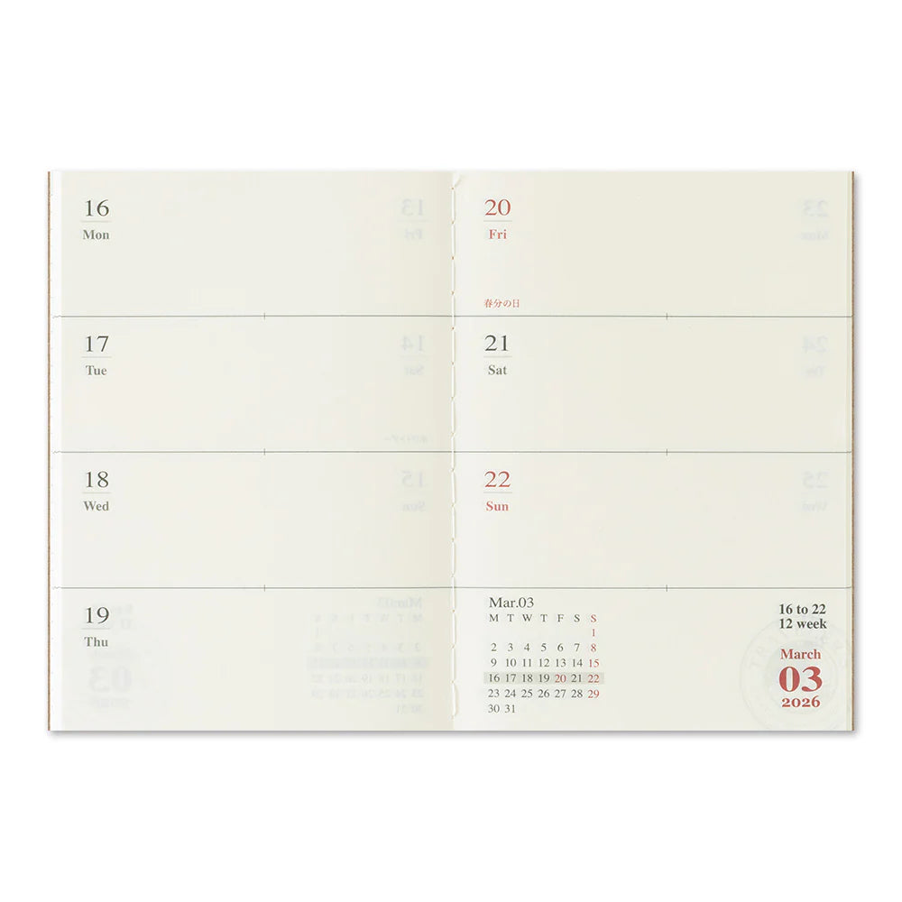 Passport Refill | 2026 Weekly