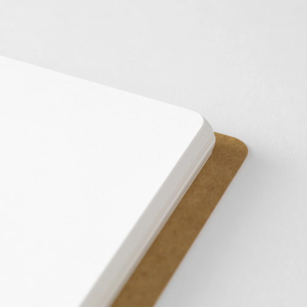 Blank Journal | B6 Spiral Landscape - WHITE #15250-006