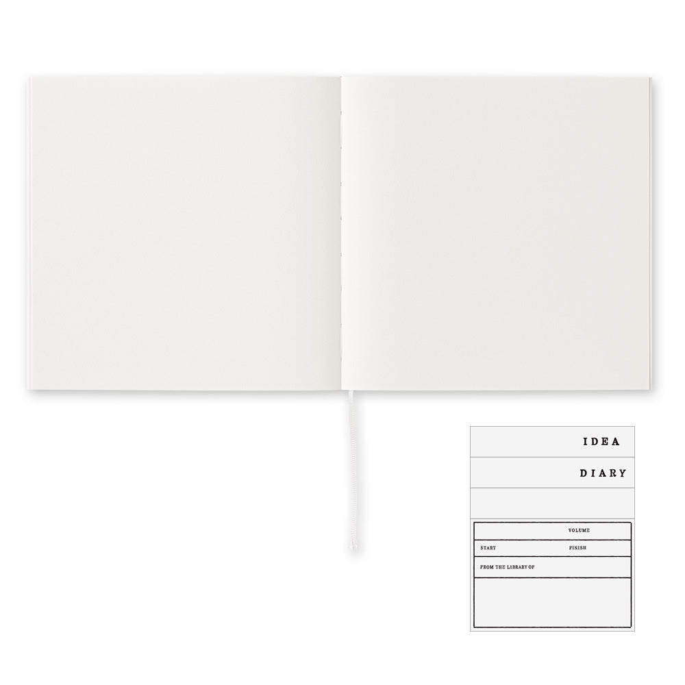 MD Notebook Cotton | A5 Square - BLANK #15347-006