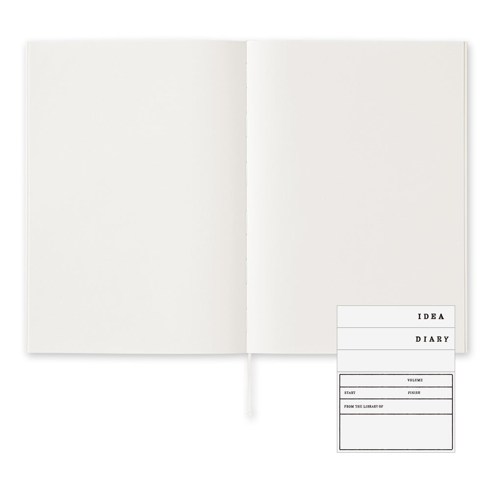 MD Cotton Notebook | A5 - BLANK #15348-006