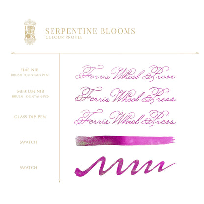 Curious Collaborations | Year of the Snake Special Edition - Serpentine Blooms #INK-38-CC2534