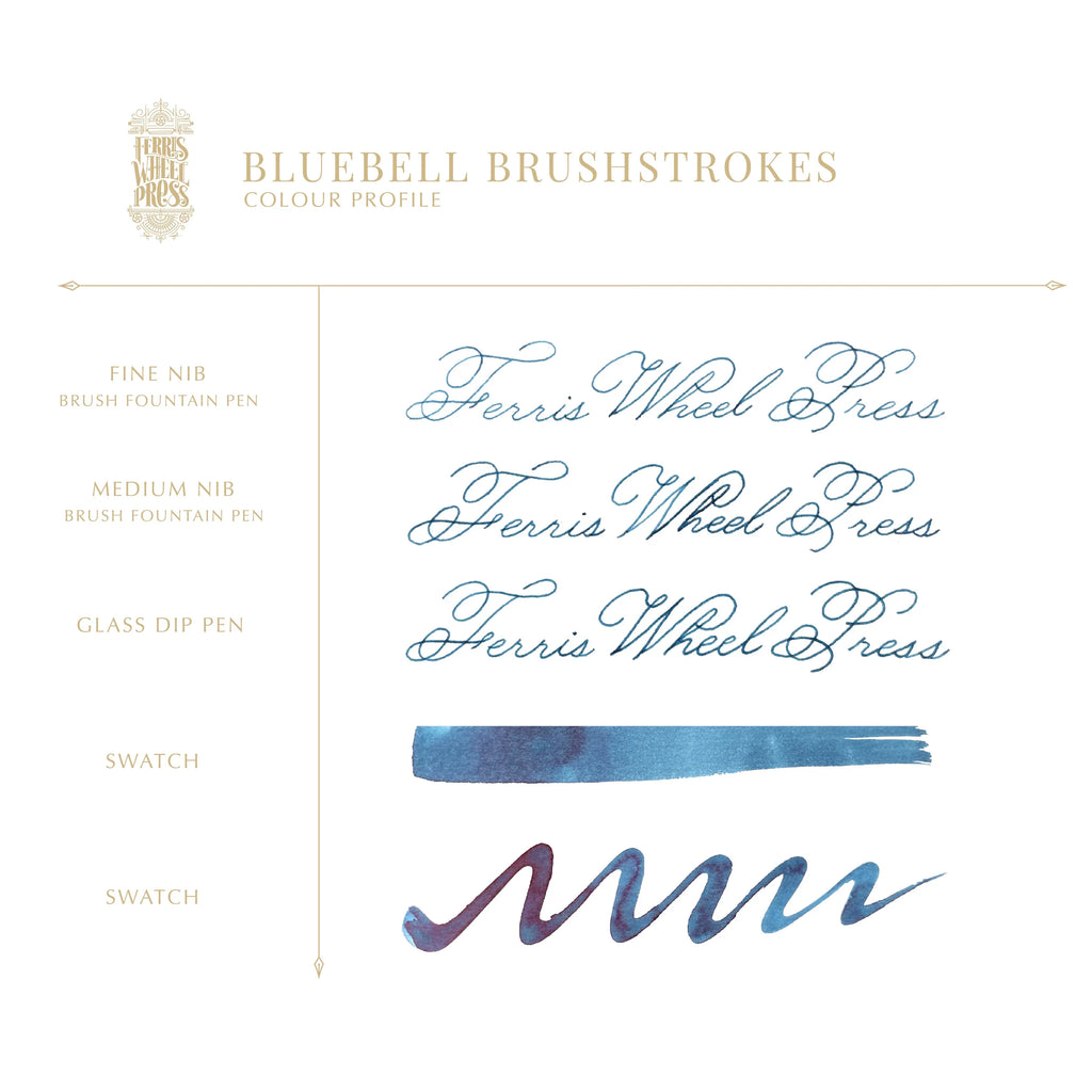 Everyday Collection | 10 mL - Bluebell Brushstrokes #INK-10-ED2501