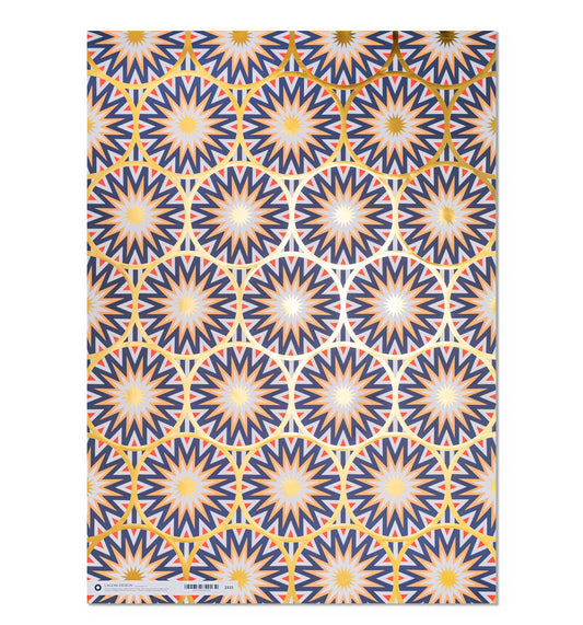 Sheet Wrap | Modern Starburst #2333