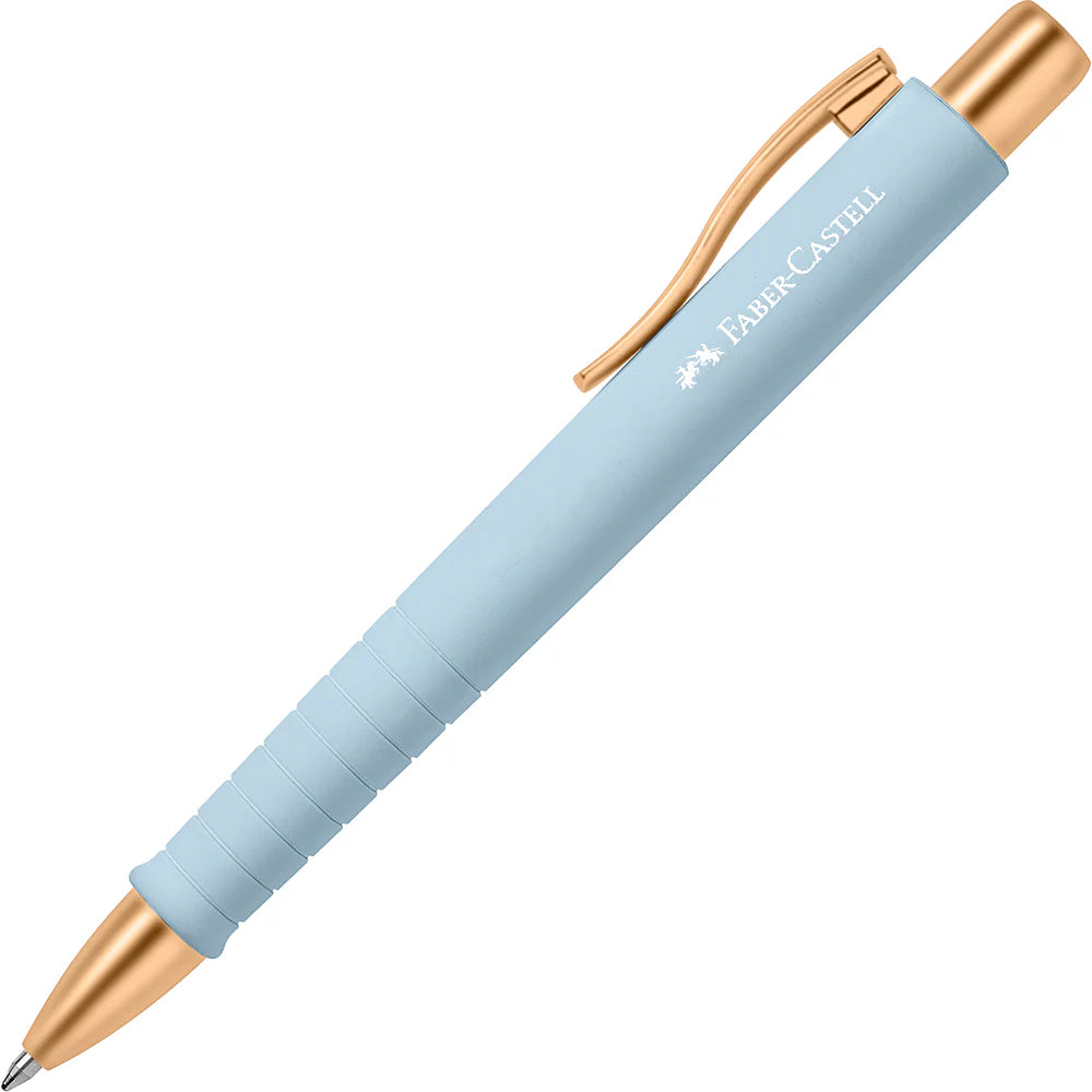 Ballpoint Pen | Polyball XB - SKY BLUE (with gold)