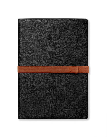 2025 Oslo | Week to View Planner (A5) - BLACK #C082335