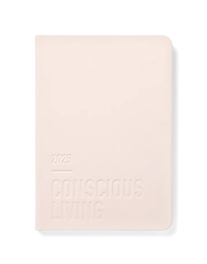 2025 Conscious | Week to View Planner (A5) - ROSEWATER #C082399