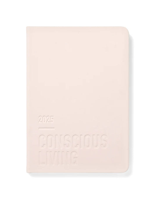 2025 Conscious | Week to View Planner (A5) - ROSEWATER #C082399