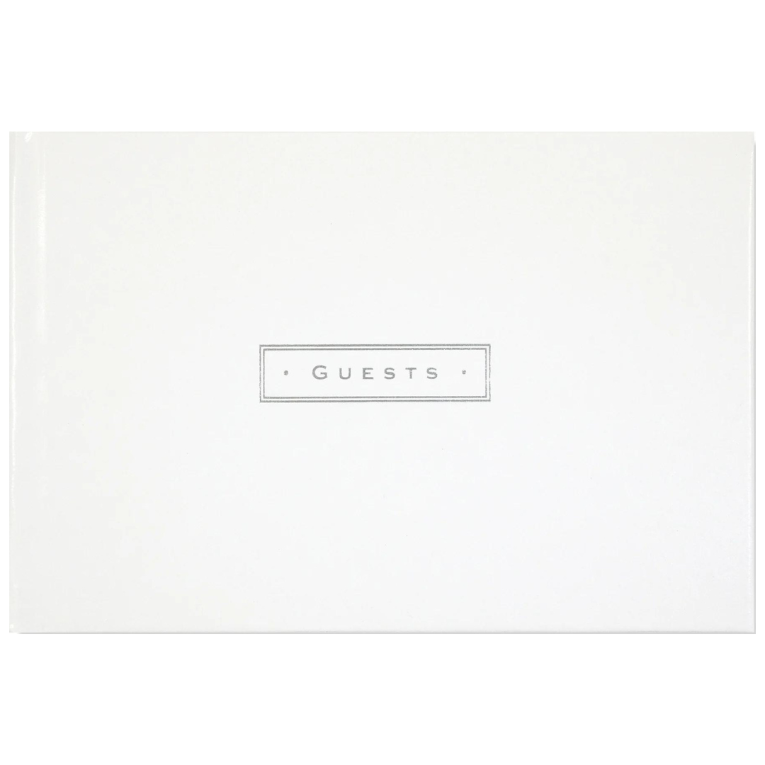Guest Book | Leather - WHITE #305596-2