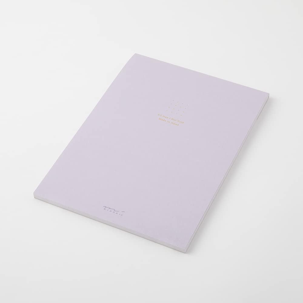 Dot Grid Notepad | A5 Coloured Paper - PURPLE #15341-006