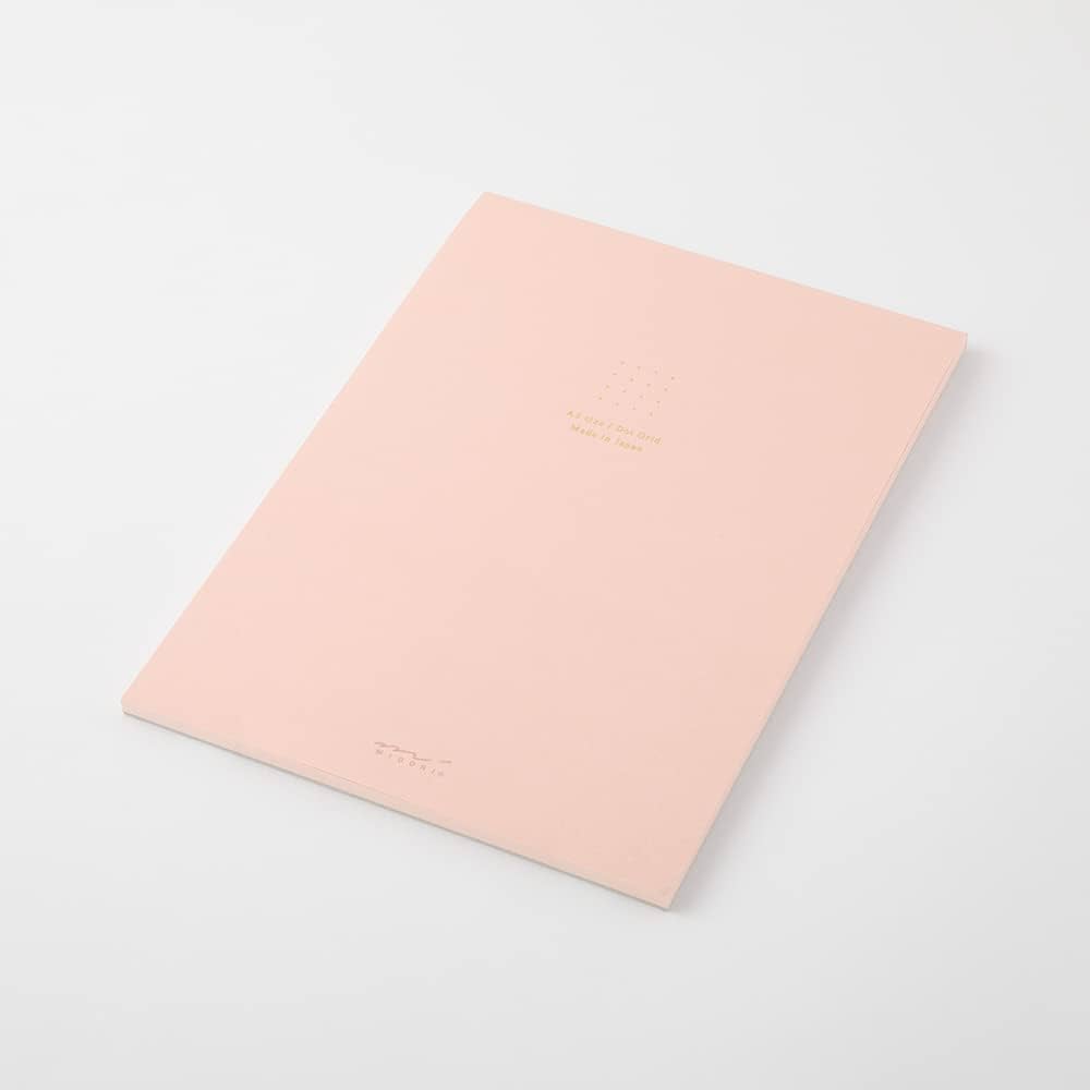 Dot Grid Notepad | A5 Coloured Paper - PINK #15338-006