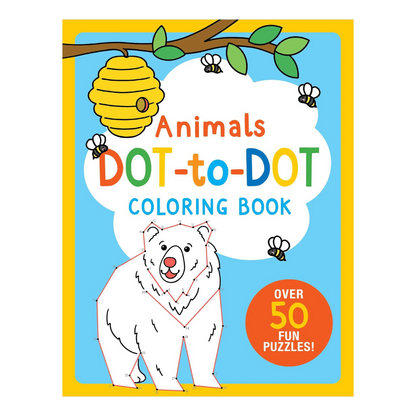 Colouring Book | DOT TO DOT-ANMLS #338181-2