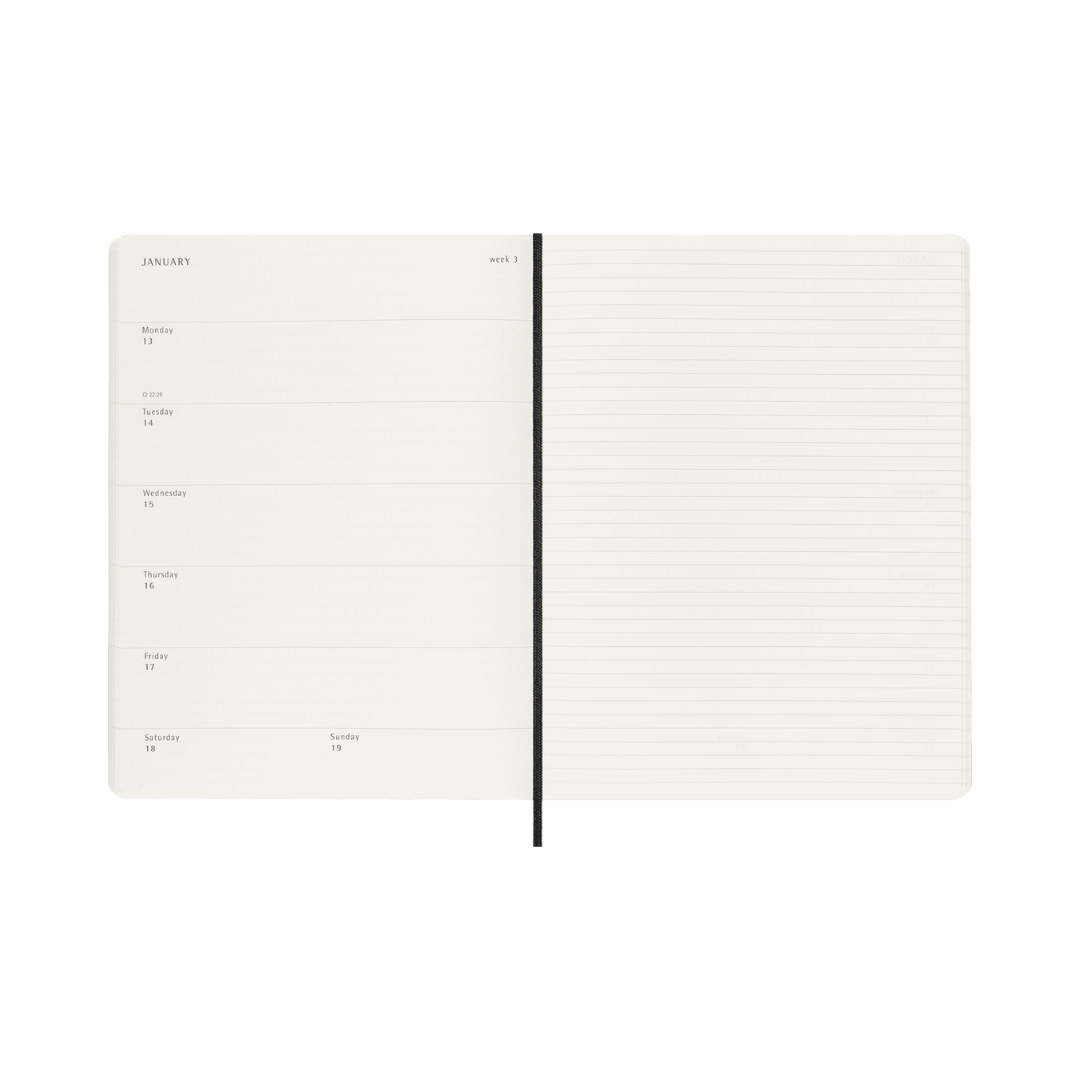 2024-25 Planner | Extra Large WTV - BLACK