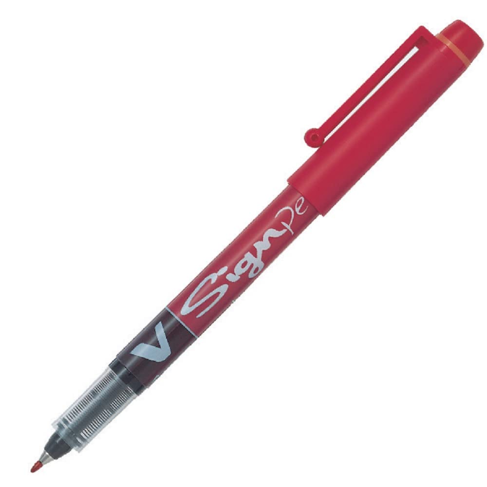 PEN FT- PILOT/V SIGNPEN ROUGE