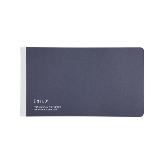 Horizontal Notebook | EMILy Grid (164 x 92) - NAVY