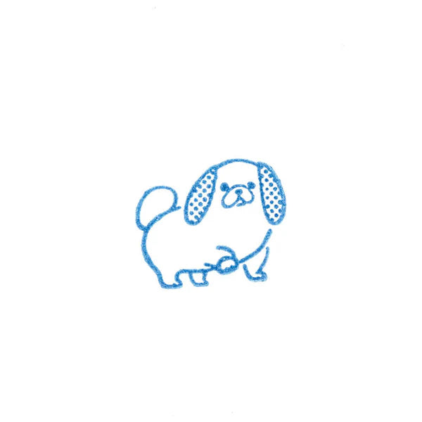 Kori Jirushi | Clear Small Stamp - PEKINESE #CLS22-019