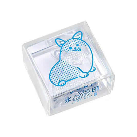 Kori Jirushi | Clear Medium Stamp - CORGI #CLS33-010