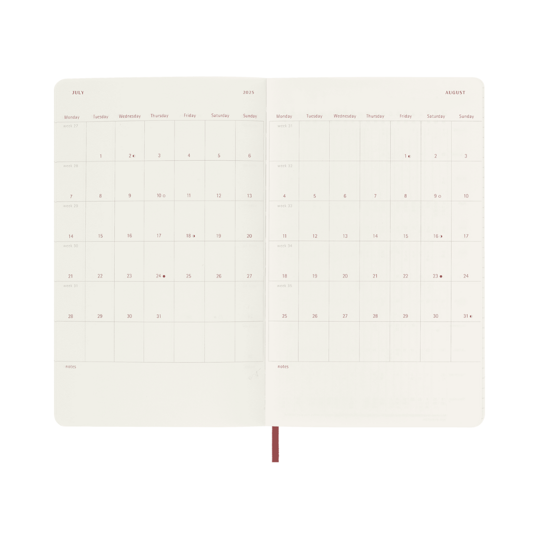 2024-25 Planner | Large WTV - BLACK