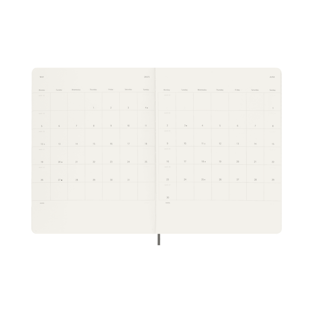 2024-25 Planner | Extra Large WTV - BLACK