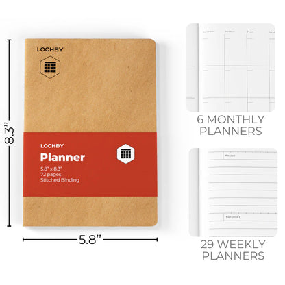 Field Journal Refill | A5 Undated Planner #66720