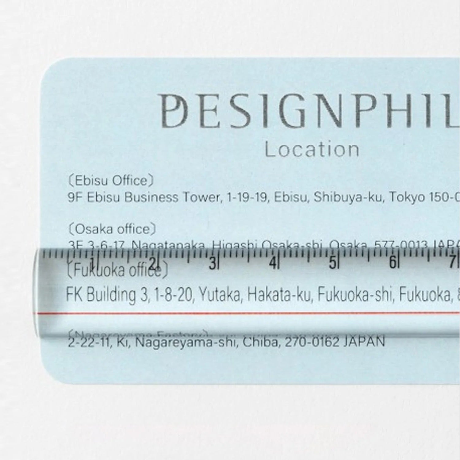 Ruler | 15 CM Lens Ruler - CLEAR #42306-006