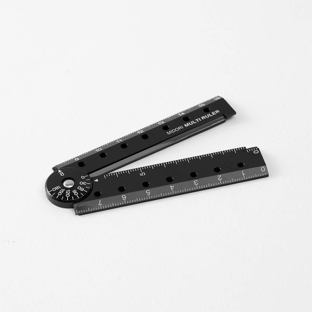 Accessory | 16 CM Folding Ruler - BLACK