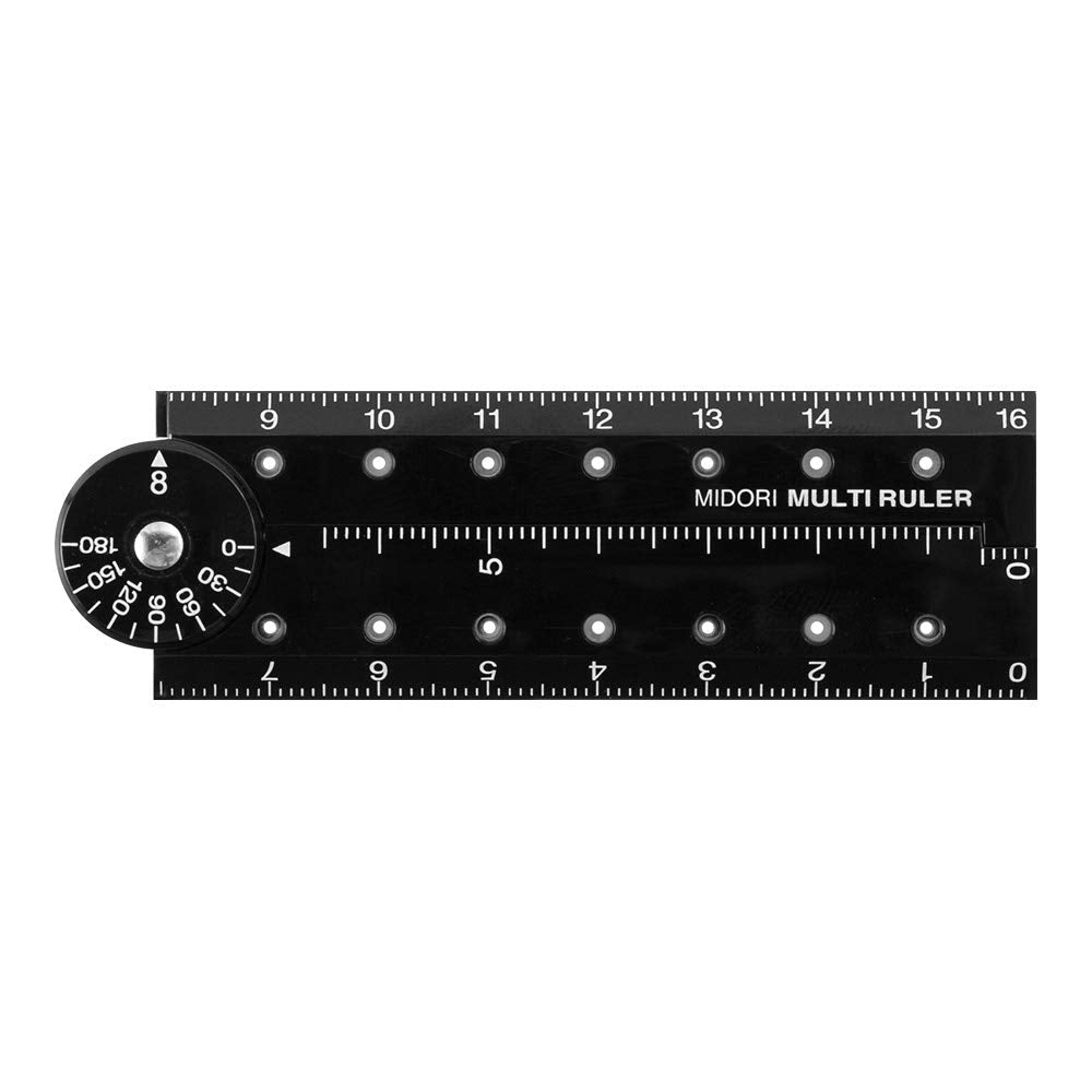 Accessory | 16 CM Folding Ruler - BLACK