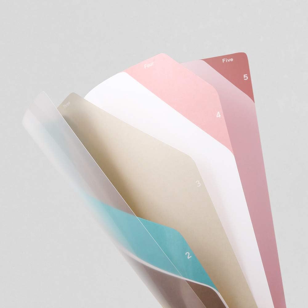 Accessory | A4 5 Pockets File Folder -DIAGNL EARHTNS #35339-006