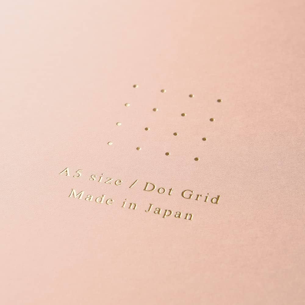 Dot Grid Notepad | A5 Coloured Paper - PINK #15338-006