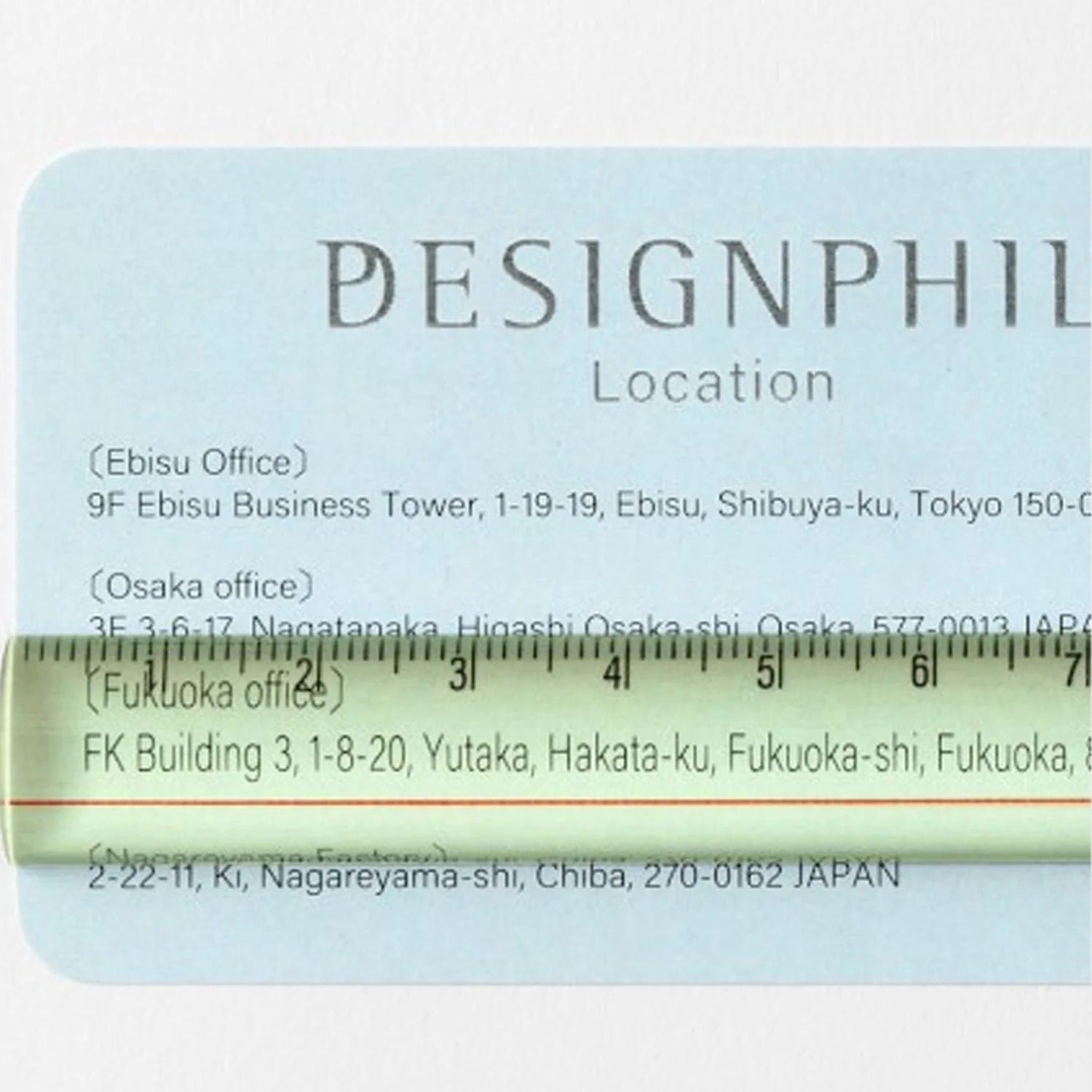 Ruler | 15 CM Lens Ruler - YELLOW #42307-006