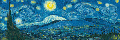 Eurographic | 1000 PC Panoramic Puzzle- Vincent Van Gogh: Starry Night #6010-5309