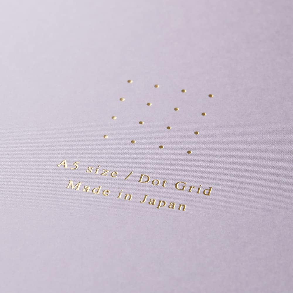 Dot Grid Notepad | A5 Coloured Paper - PURPLE #15341-006