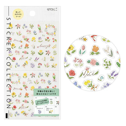 Two-Sheet Sticker Set - FLOWERS #82682-006