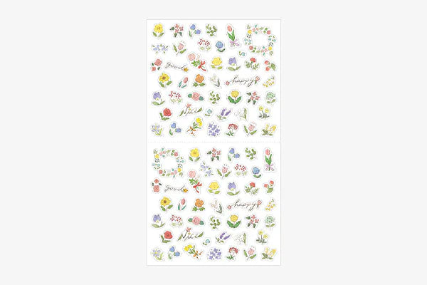 Two-Sheet Sticker Set - FLOWERS #82682-006