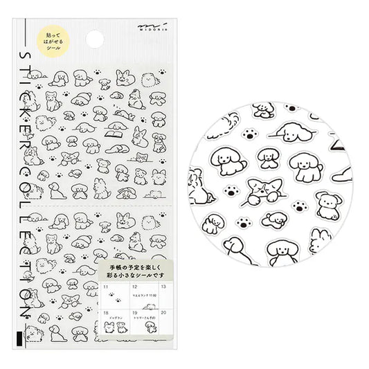 Two-Sheet Sticker Set - DOG OUTLINES #82689-006