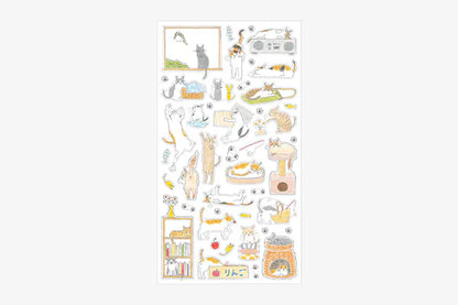 Two-Sheet Sticker Set - LARGE CATS #82688-006