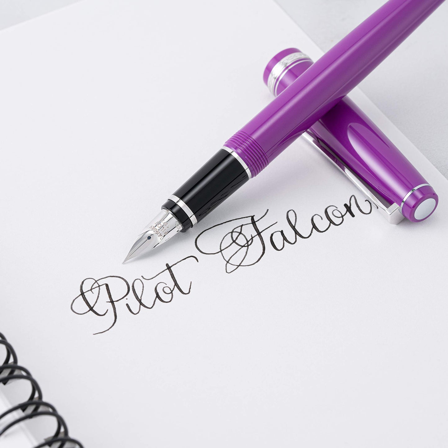 Fountain Pen | Falcon (Soft Fine) - PURPLE #18-PUF