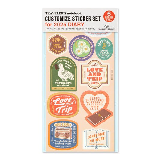 Regular Refill | 2025 Custom Sticker Set #84808-006