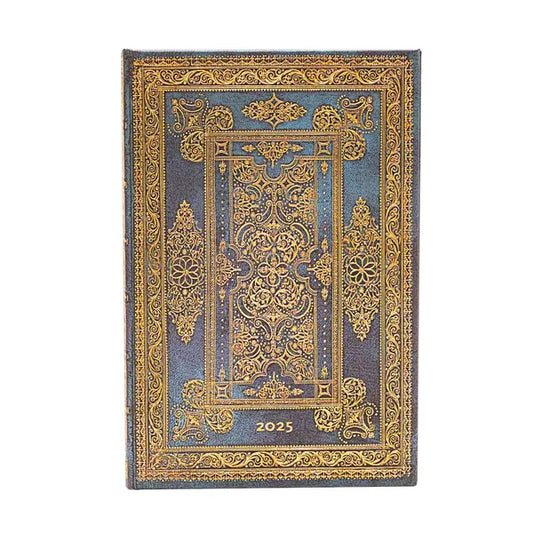 2025 Mini | Hard Cover (WEEKLY) - Blue Luxe