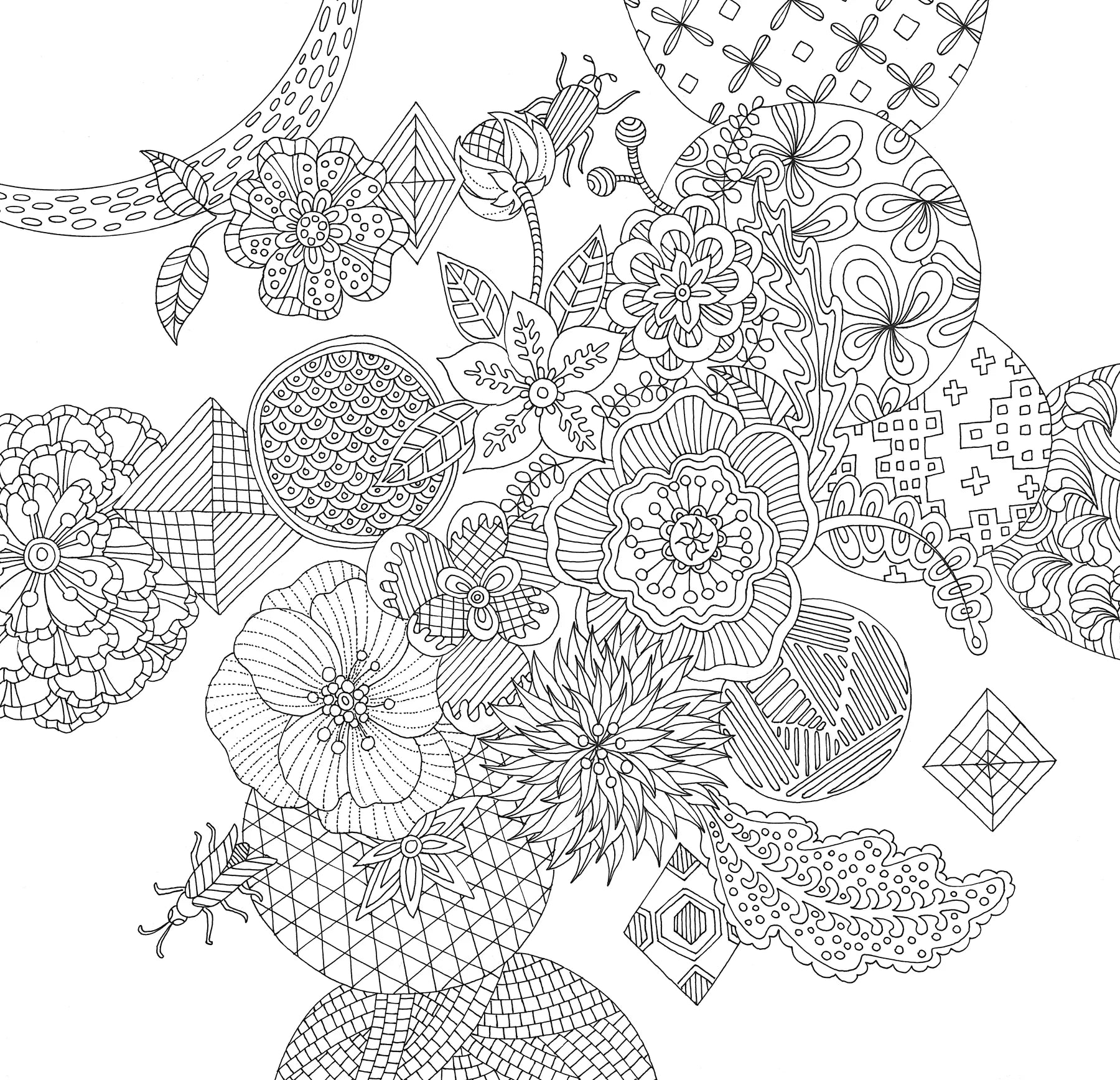 Colouring Book | ADULT-ZEN GARDEN #320063-2