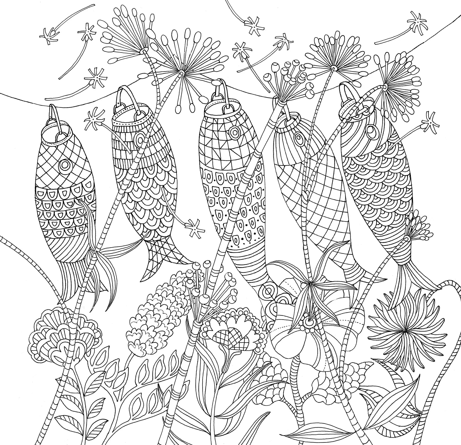 Colouring Book | ADULT-ZEN GARDEN #320063-2