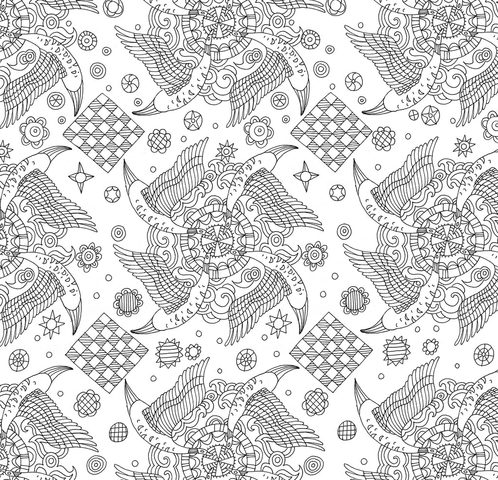 Colouring Book | ADULT-ZEN GARDEN #320063-2