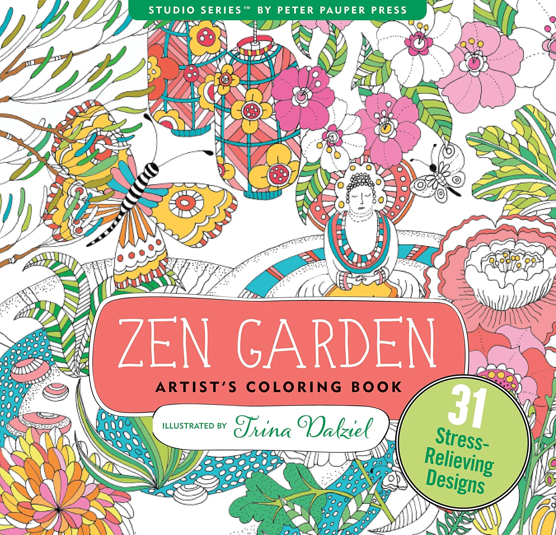 Colouring Book | ADULT-ZEN GARDEN #320063-2