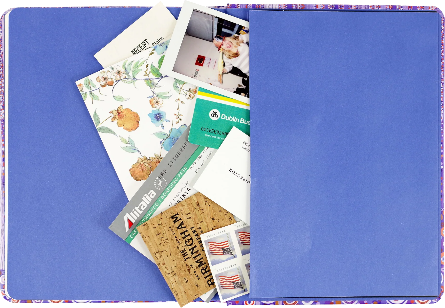 Lined Journal | Medium - PURPLE FOREST #337719-2