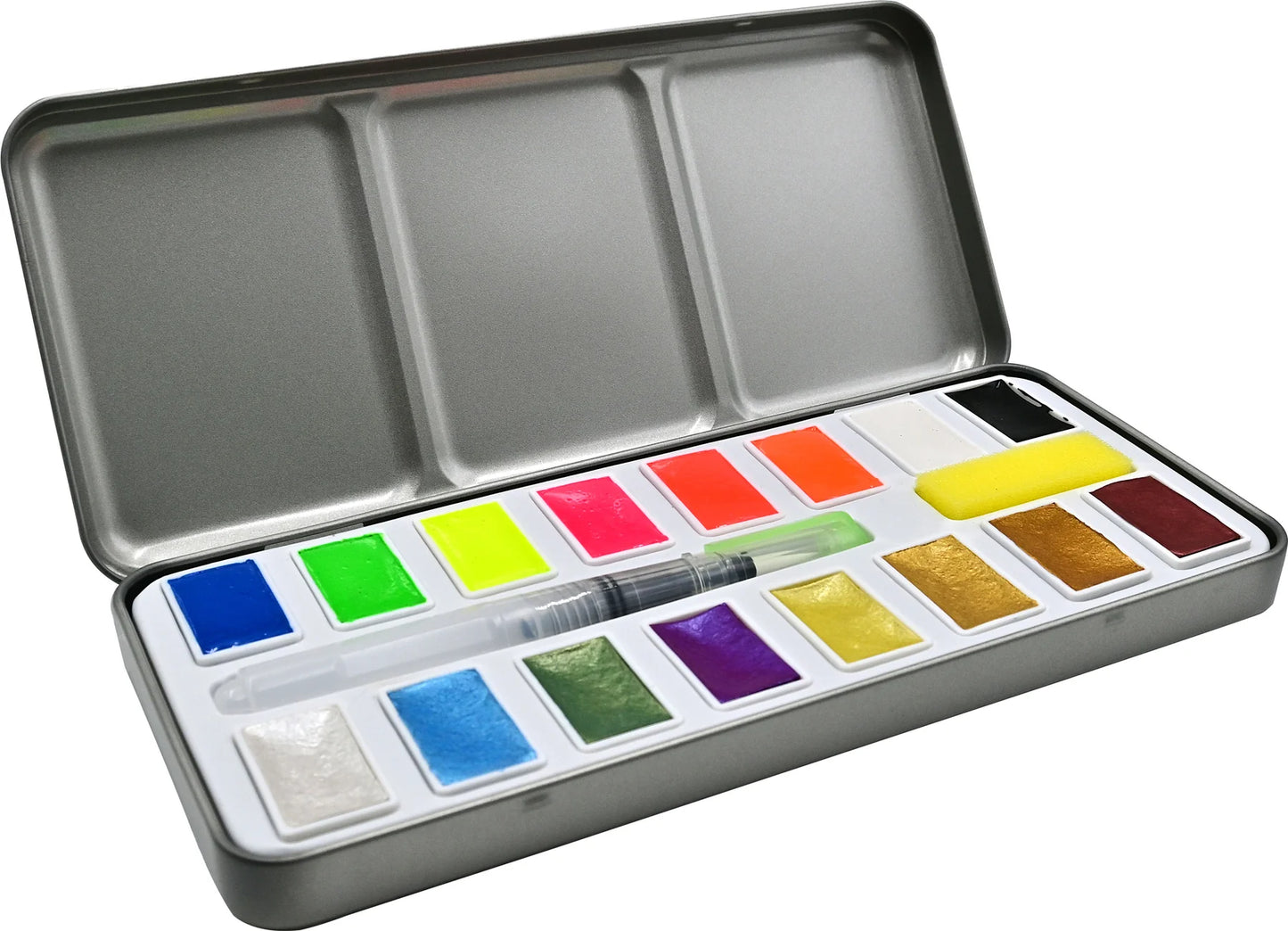 Studio Series | Watercolour Palette - METALLIC & NEON #339645-2