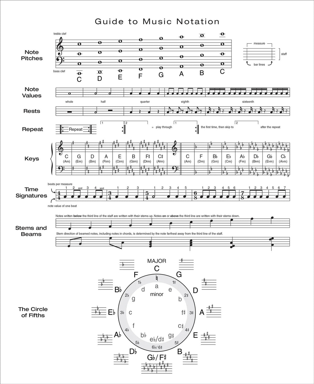 Music Journal | Music Manuscript - BLACK #339669-2