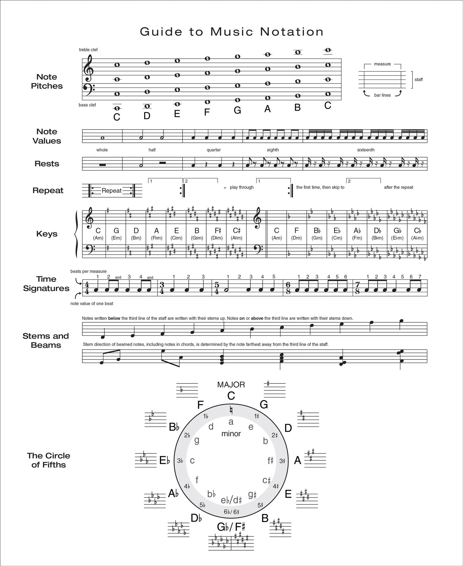 Music Journal | Music Manuscript - BLACK #339669-2